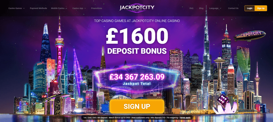 Jackpot City Casino UK Review
