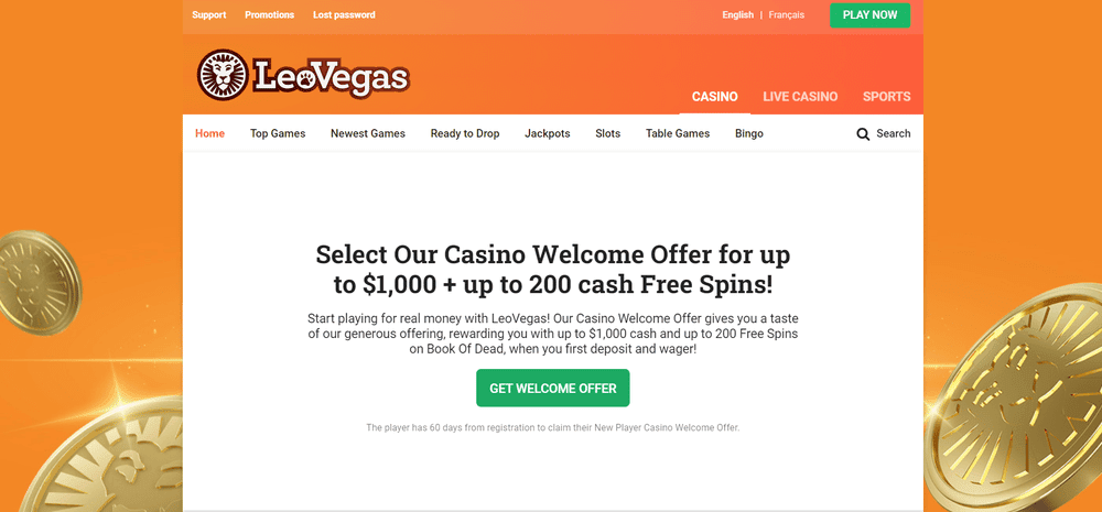 LeoVegas Casino review