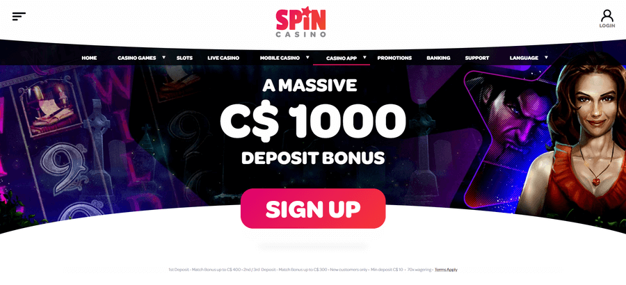 Spin Casino Promotions