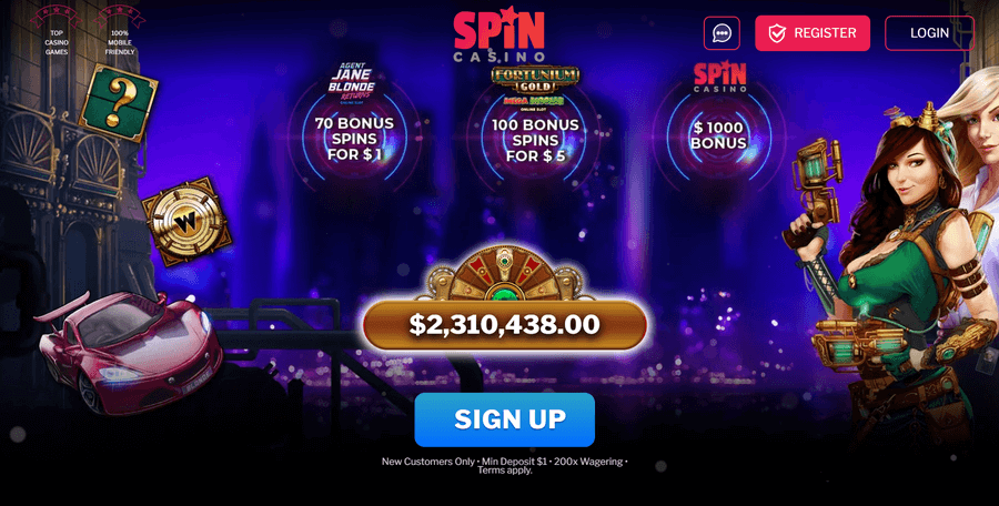 Top 10 Online Casinos: Spin Casino