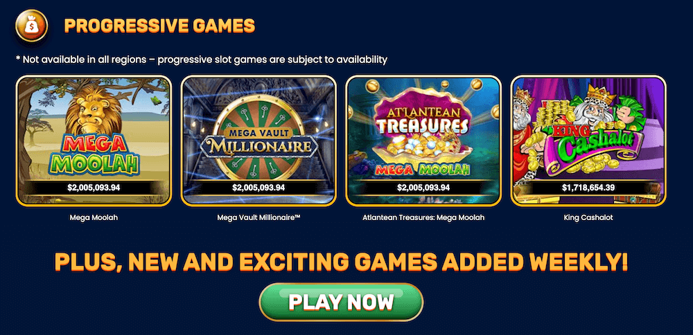 Yukon Gold Casino Microgaming Games