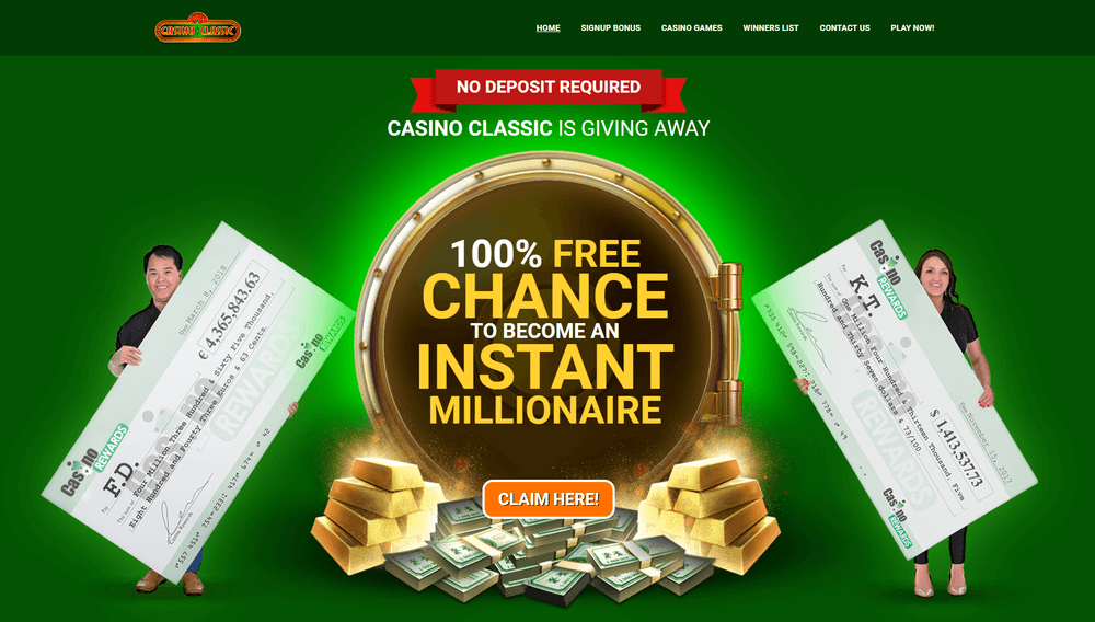 Casino Classic No Deposit Bonus