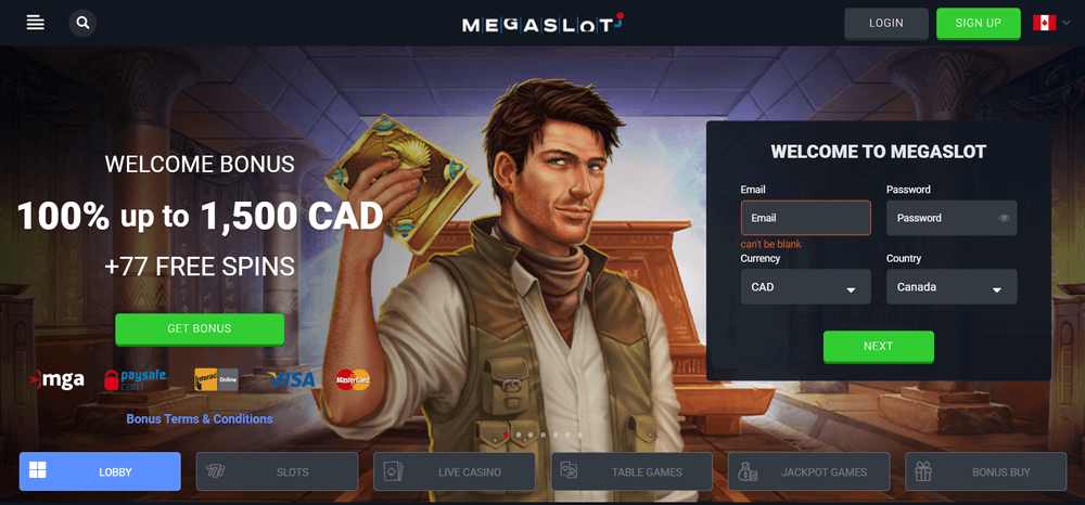 MegaSlot Casino review