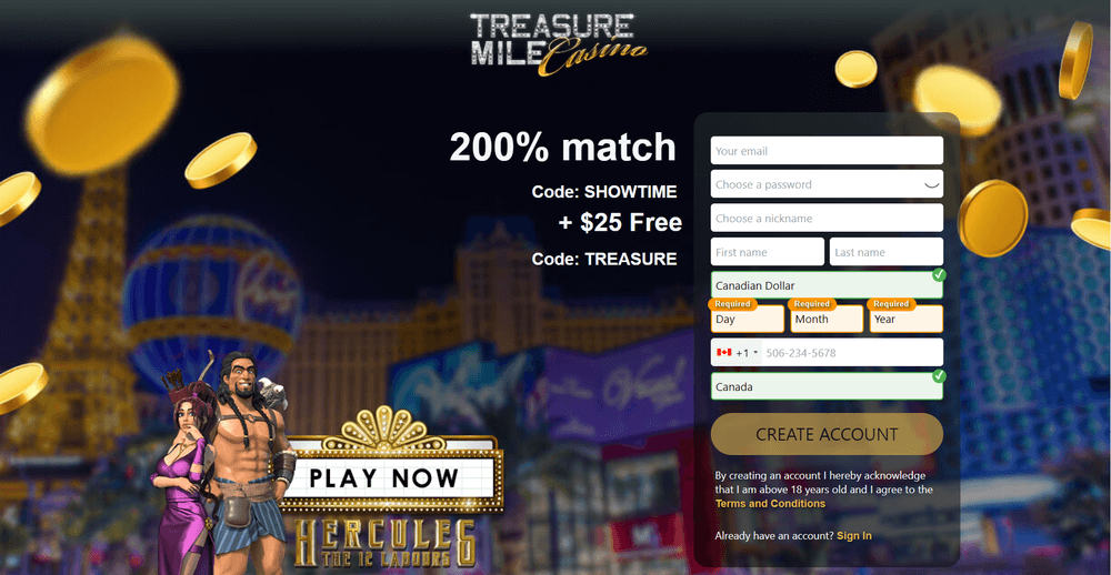 Treasure Mile Casino review