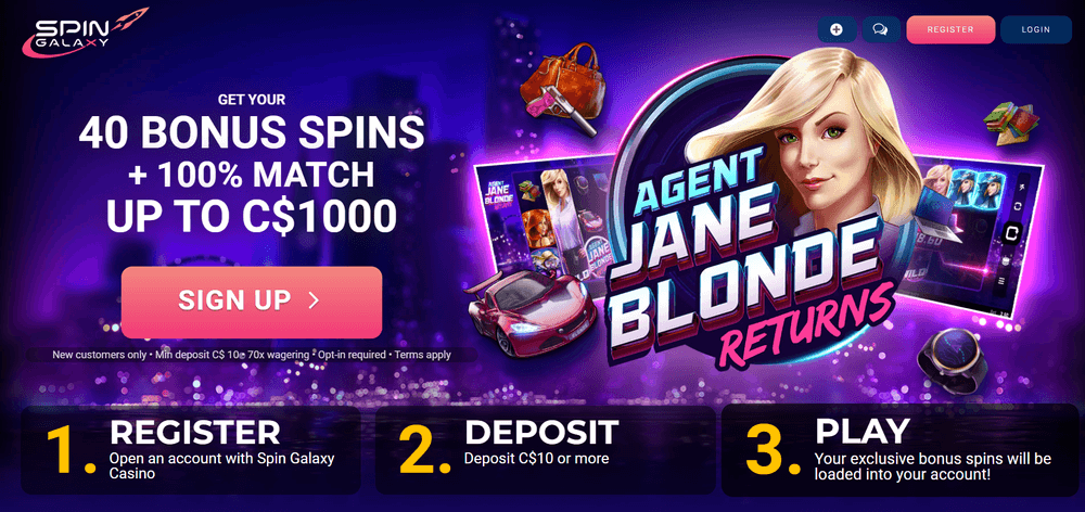 Spin Galaxy Casino review