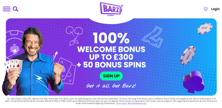 Barz Casino Review UK