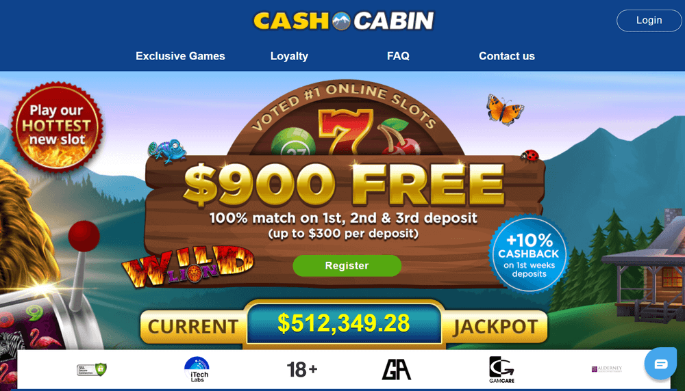 Cash Cabin Casino review