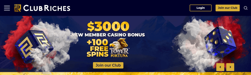 Club Riches Casino review