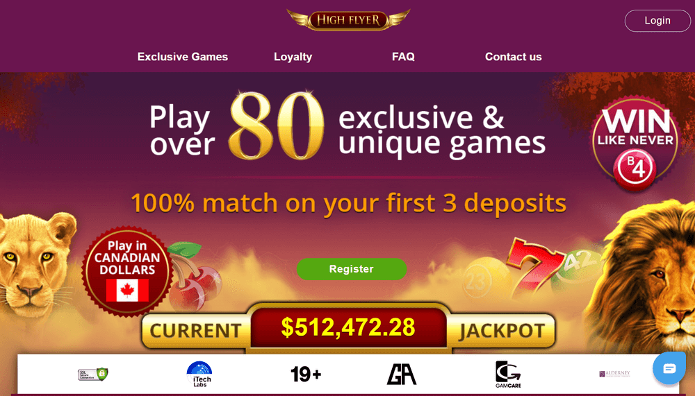 High Flyer Casino review
