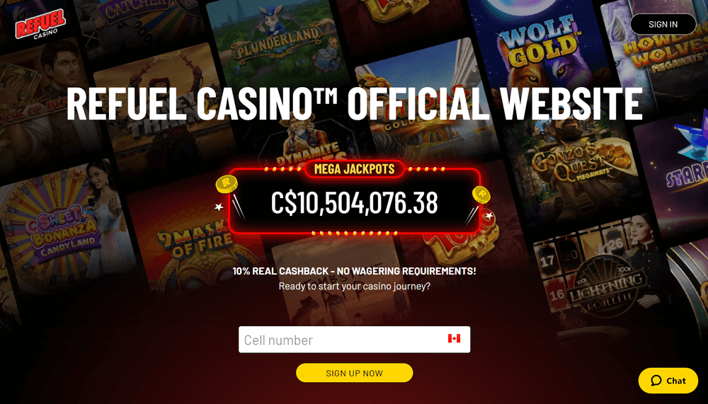 Refuel Casino review