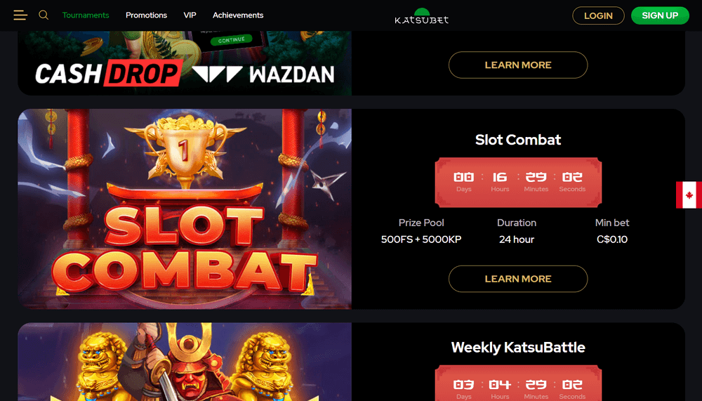 Katsubet Casino Slot Combat Tournament