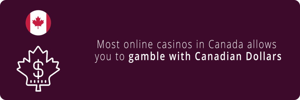 Canadian real money casinos with CAD