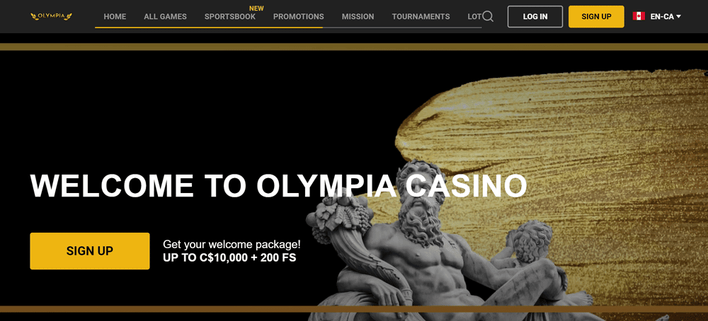 Olympia Casino review