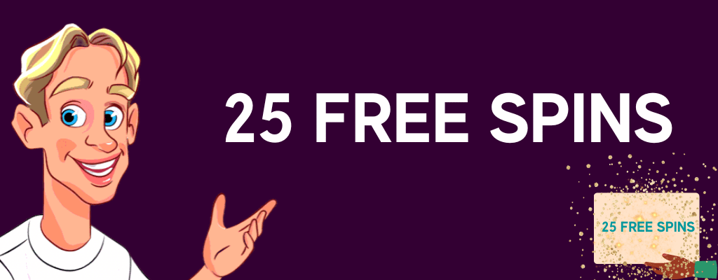 25 Free Spins Banner