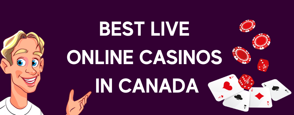 Best Live Online Casinos In Canada Banner