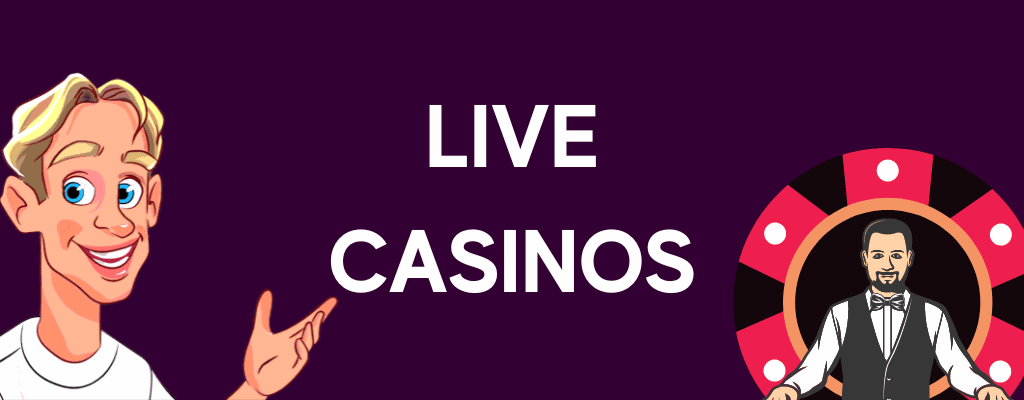 Live Casinos Banner
