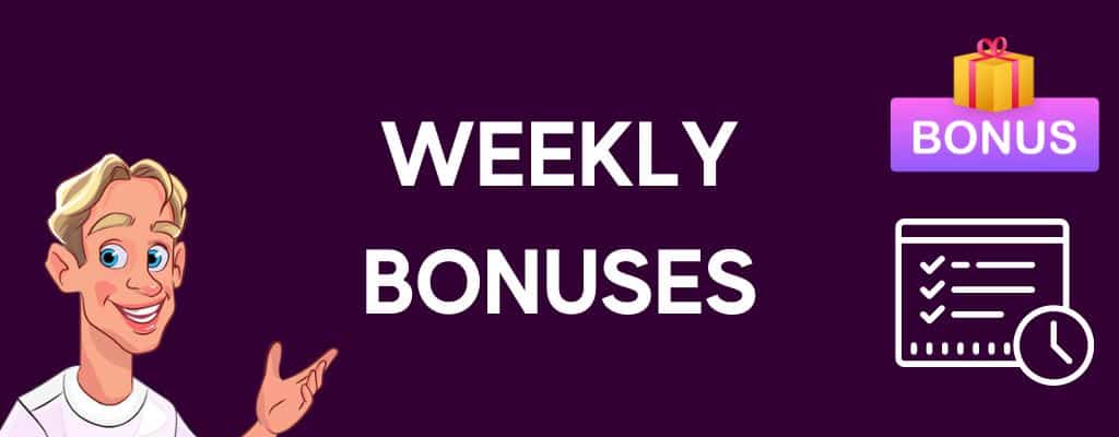 weekle bonuses at muchbetter casinos