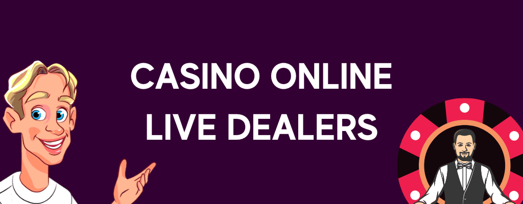 Casino Online Live Dealers Banner