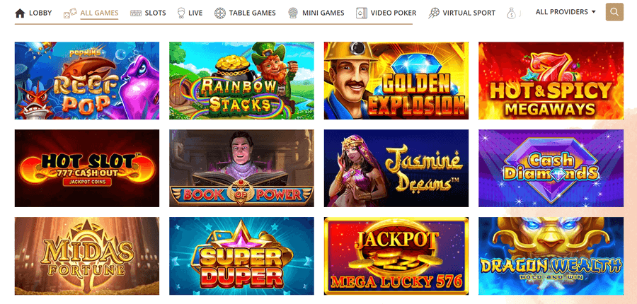 Boho Casino All Games