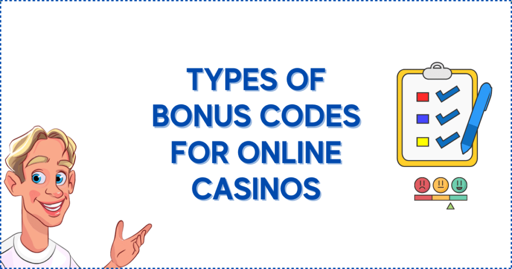 Types of Bonus Codes for Online Casinos