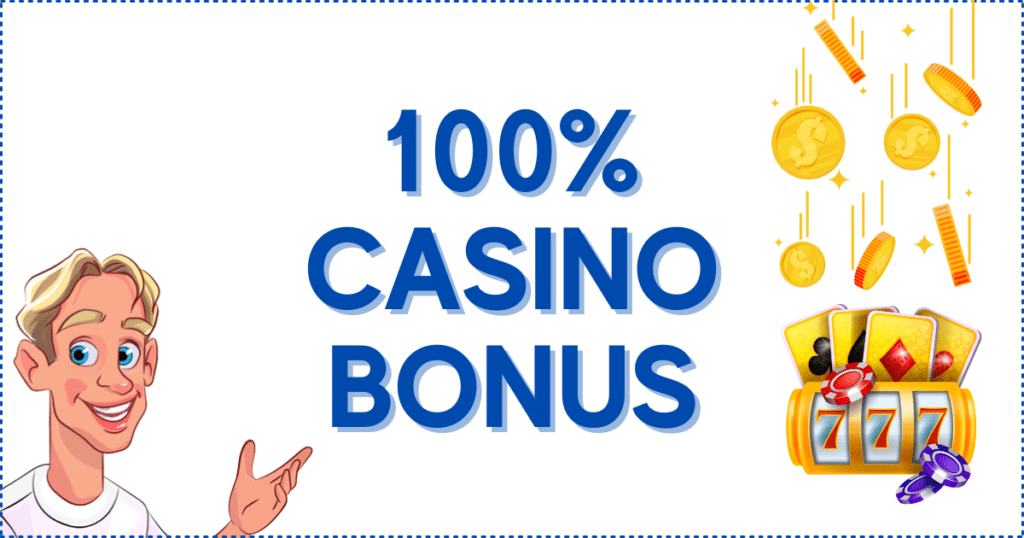 100% Casino Bonus Banner