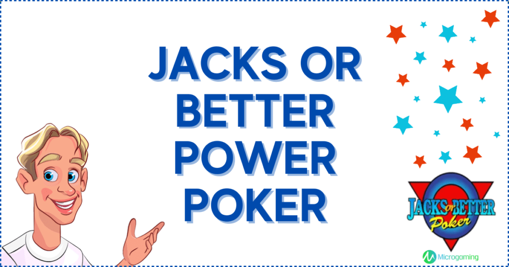 Jacks or Better Power Poker Microgaming Banner