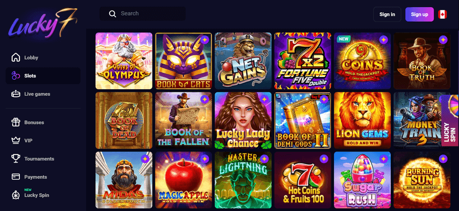 Lucky7even Casino Slots 
