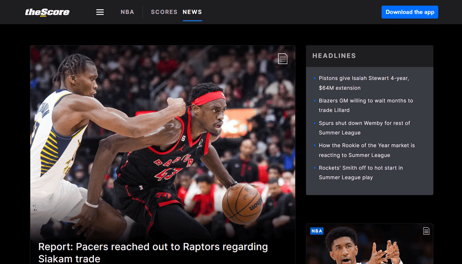 theScore NBA News