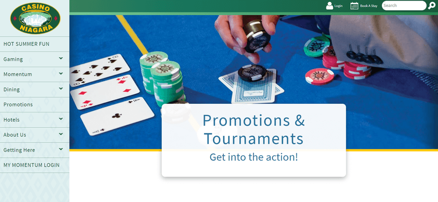 Casino Niagara Promotions and Rewards