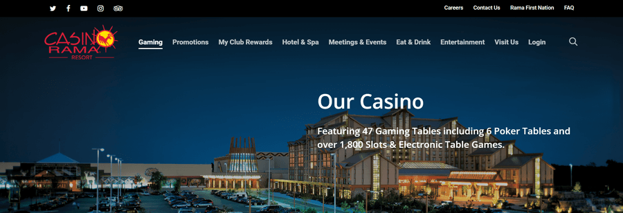 Casino Rama Resort Banner