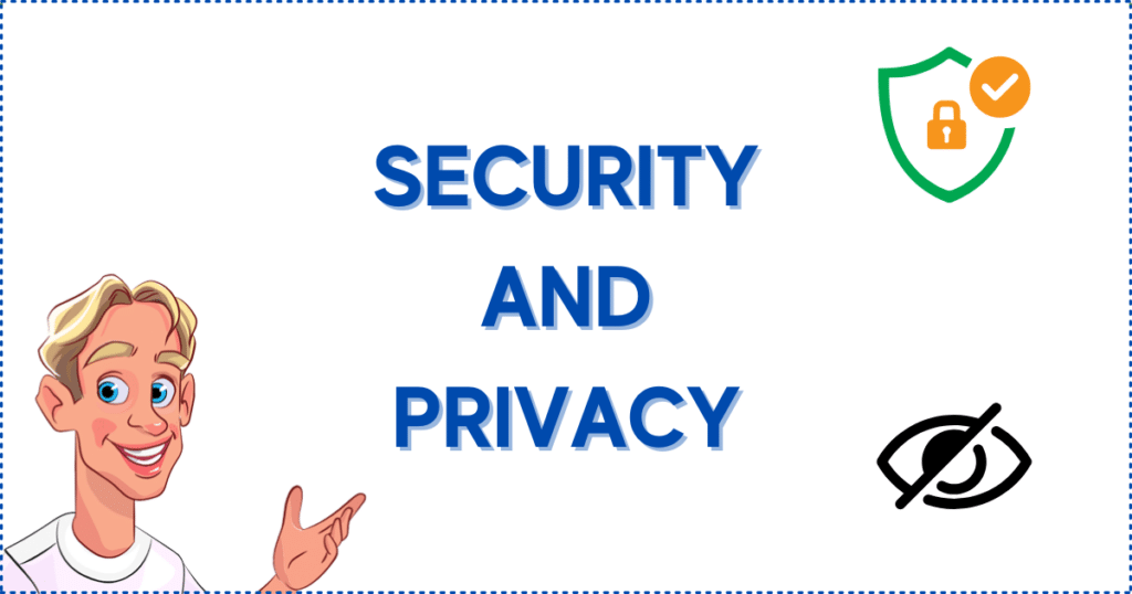 Image for the section Security and Privacy of Real Money Casino Games.