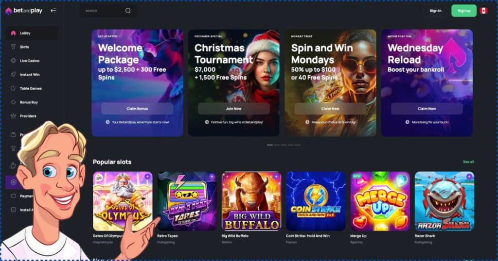 Betplay casino Bonuses and Promotions