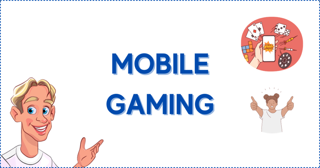 Image for the section Mobile Game Play on No Registration Casino Sites. 