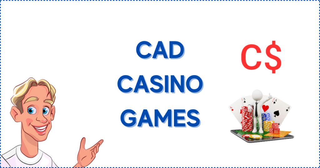 Games on an Online Casino CAD.